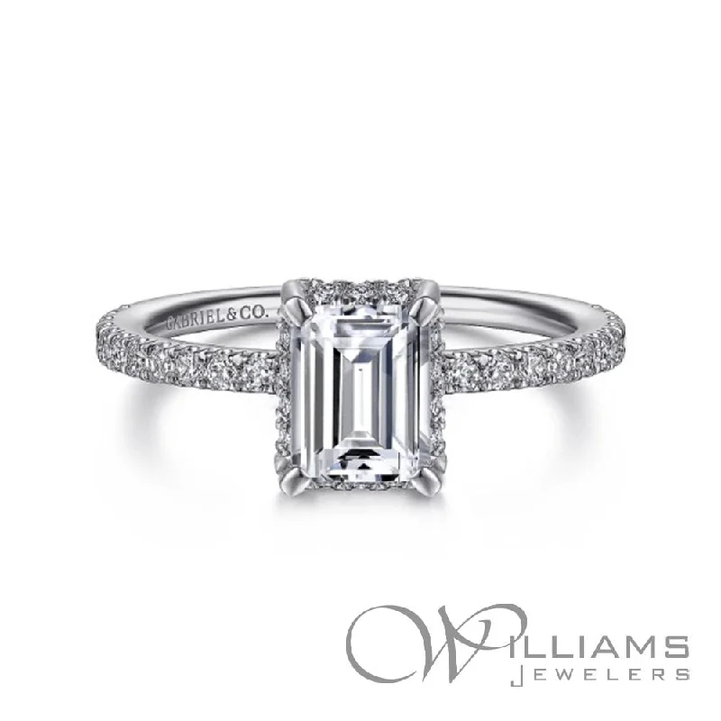 Gabriel & Co. Classics 14 Karat Diamond Engagement Ring