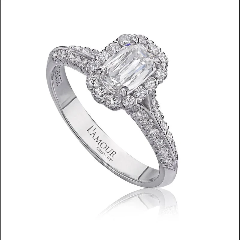 L'Amour Crisscut® Engagement Ring