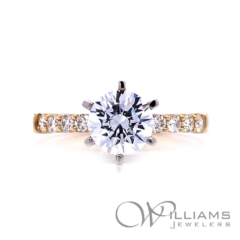 Williams Signature 14 Karat Diamond Engagement Ring