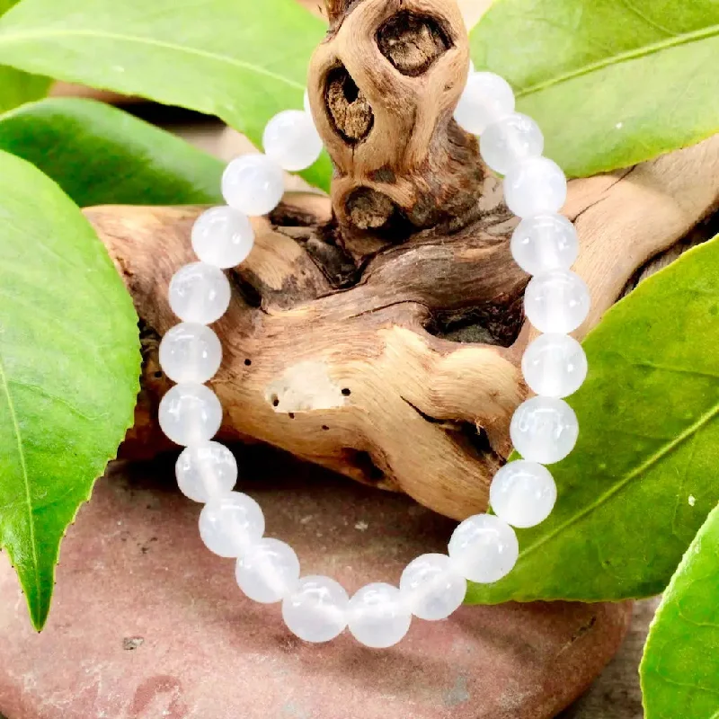 Selenite Bracelet - 8mm