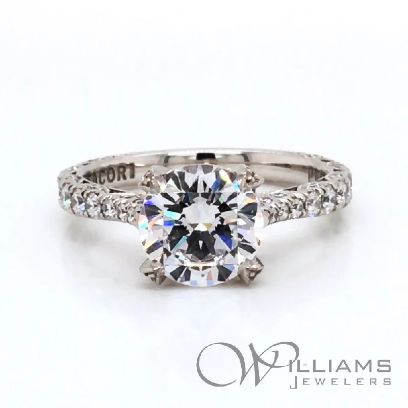 Tacori RoyalT Plat Diamond Engagement Ring