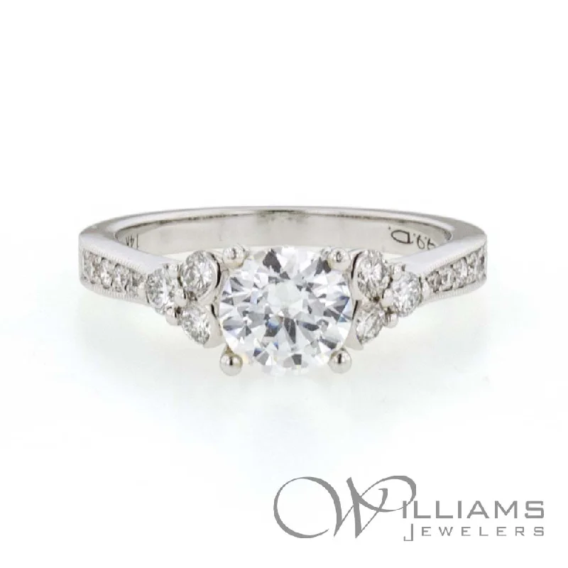 Williams Signature 14 Karat Diamond Engagement Ring