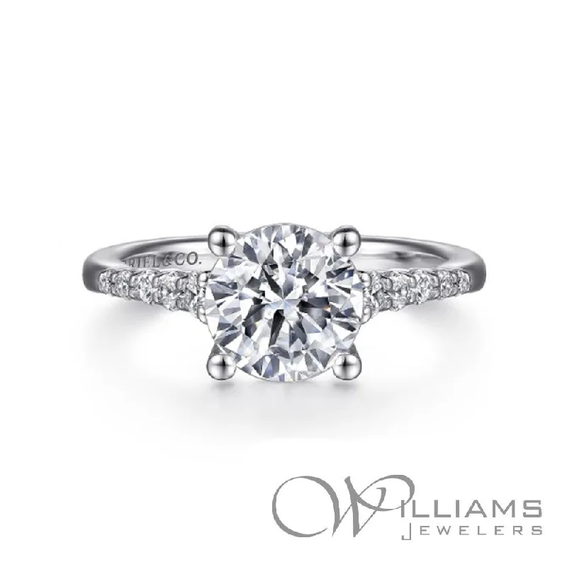 Gabriel & Co. Classics 14 Karat Diamond Engagement Ring