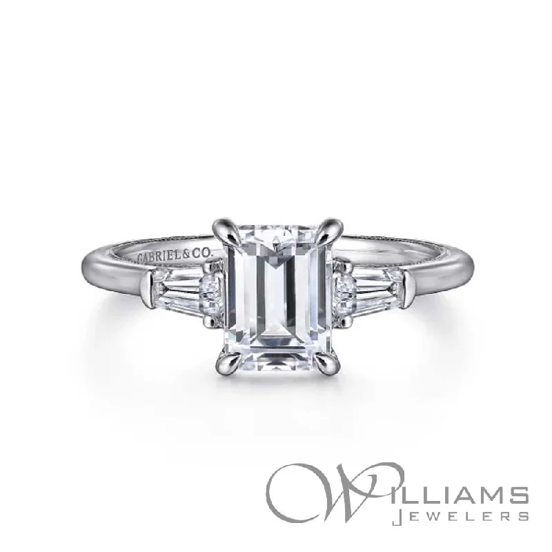 Gabriel & Co. Classics 14 Karat Diamond Engagement Ring