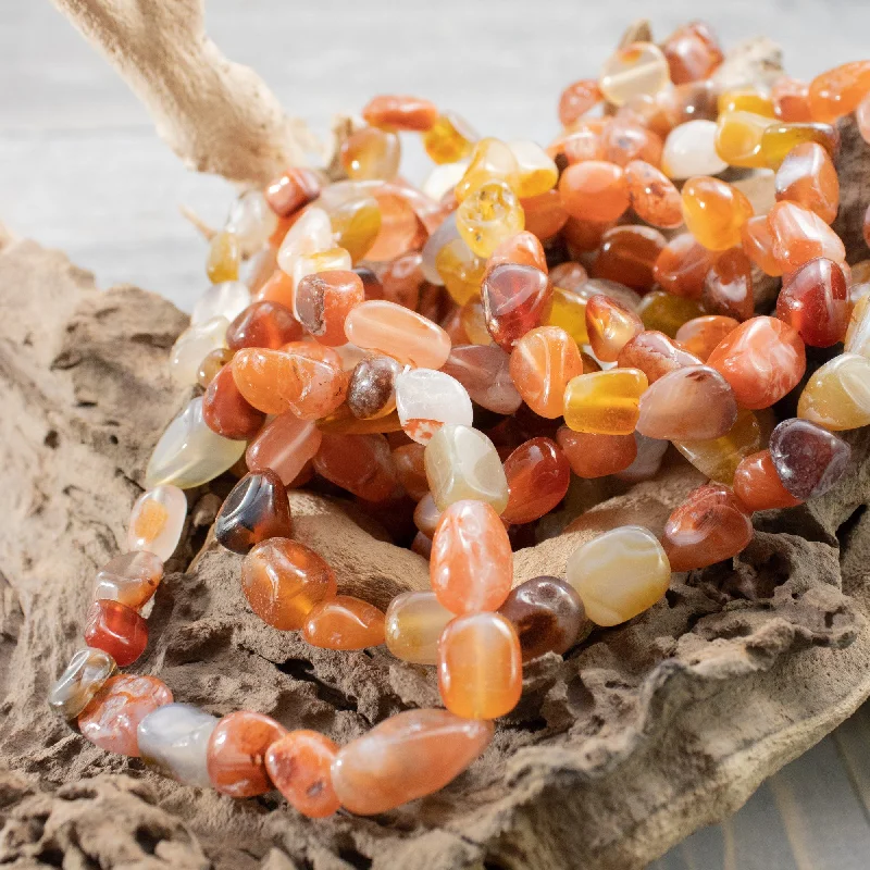 Carnelian Tumble Bracelet