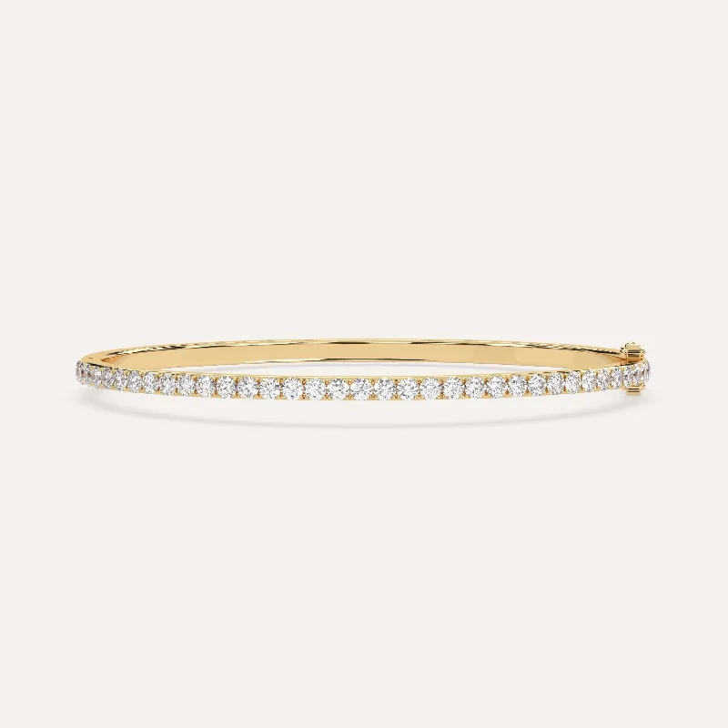 2 carat Pave, Bangle Diamond Bracelet