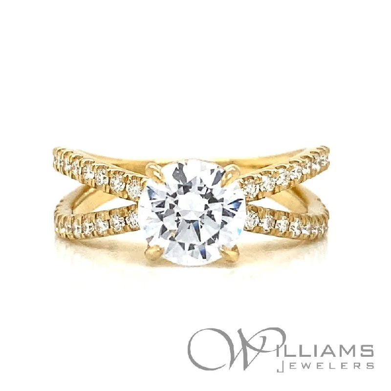 Williams Signature 14 Karat Diamond Engagement Ring