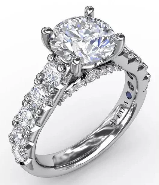 Classic Round Diamond Solitaire Engagement Ring