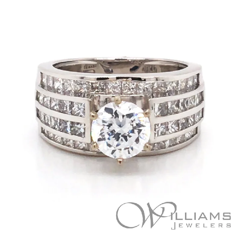 Williams Signature 14 Karat Diamond Engagement Ring