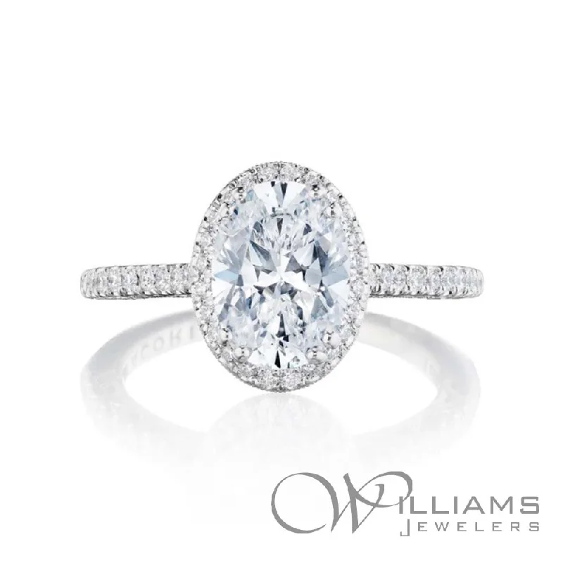 Tacori Dantela 18 Karat Diamond Engagement Ring