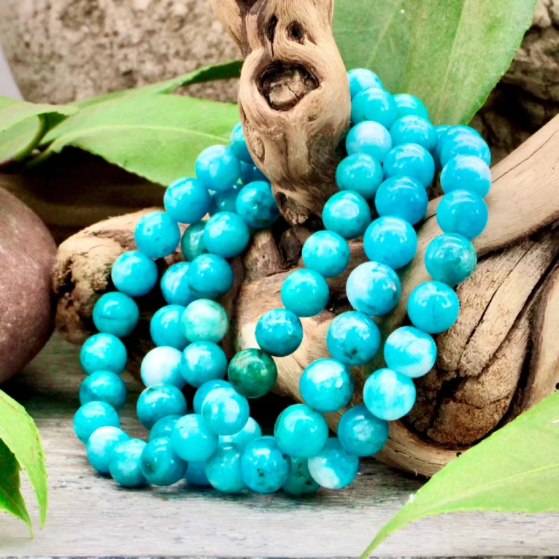 Hemimorphite Bracelet - 8mm