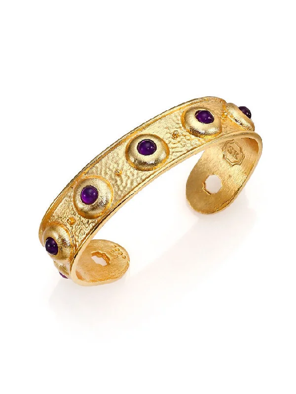 Balance Cuff In Light Amethyst