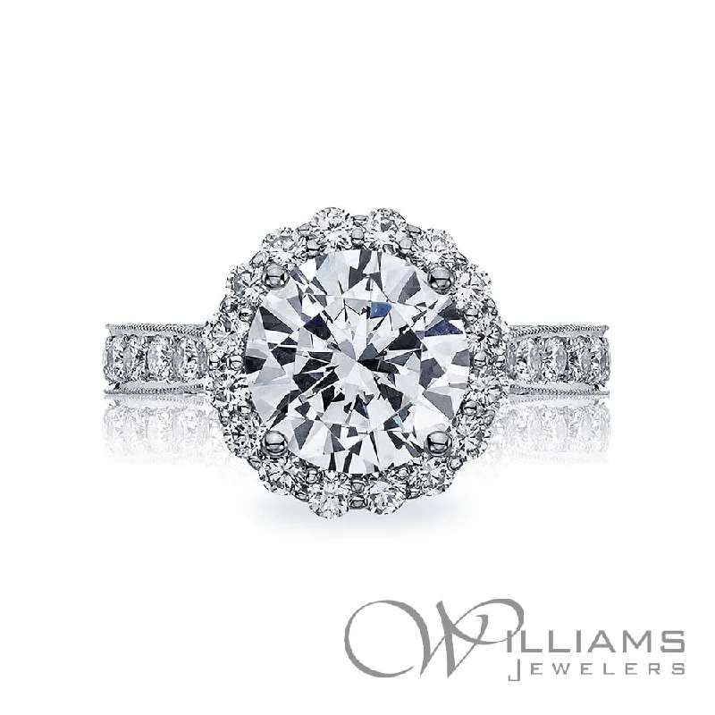 Tacori RoyalT Plat Diamond Engagement Ring