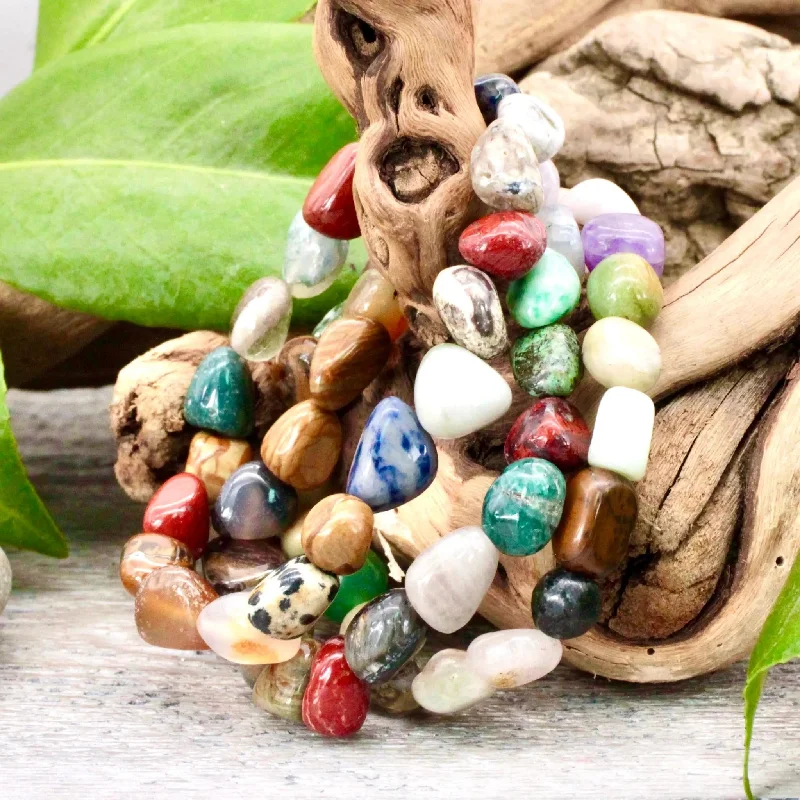 Sacred Stone Mix Tumbled Bracelet