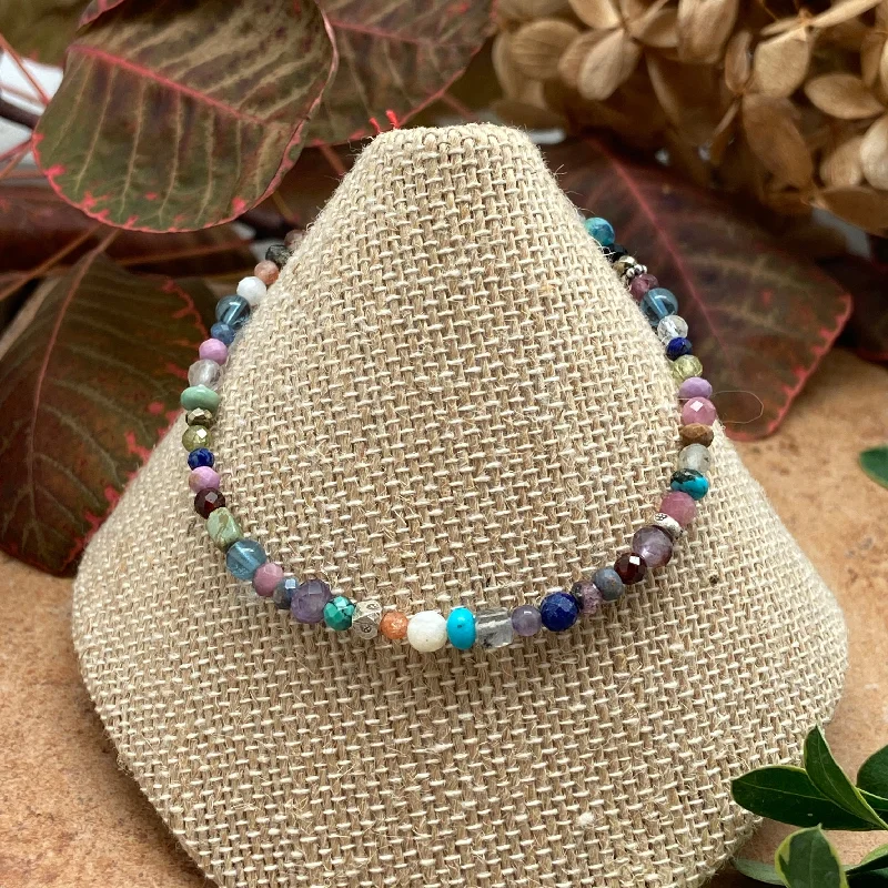 Mixed Mini Stone Bracelet