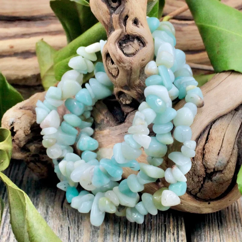 Amazonite Chip Bracelet