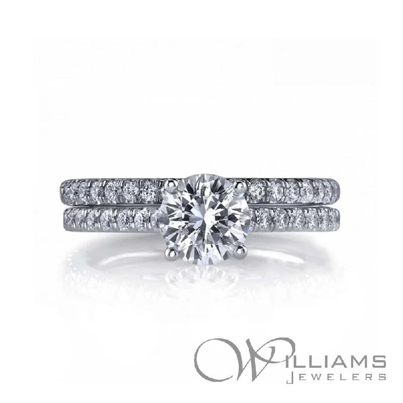 Williams Signature 18 Karat Diamond Engagement Ring