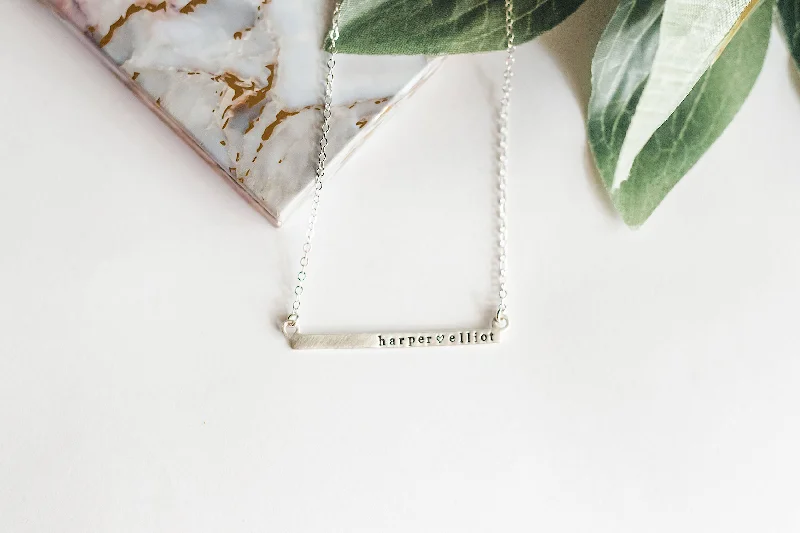 stay close necklace {sterling silver}