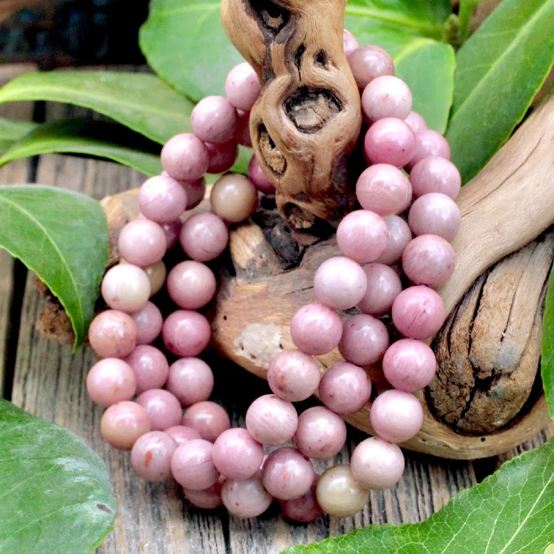 Rhodonite Bracelet - 8mm