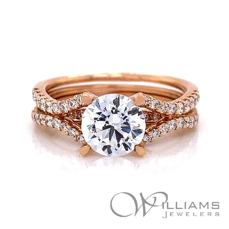 Williams Signature 14 Karat Diamond Engagement Ring