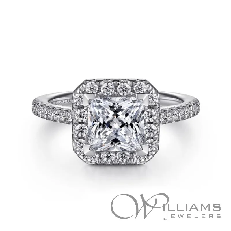 Gabriel & Co. Classics 14 Karat Diamond Engagement Ring