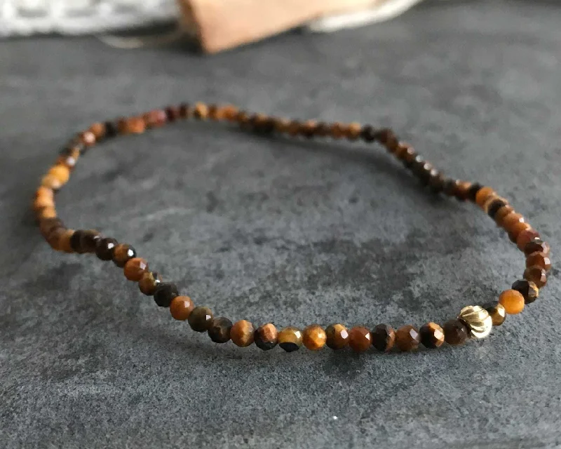 Tiger eye Ella | Stone bracelet