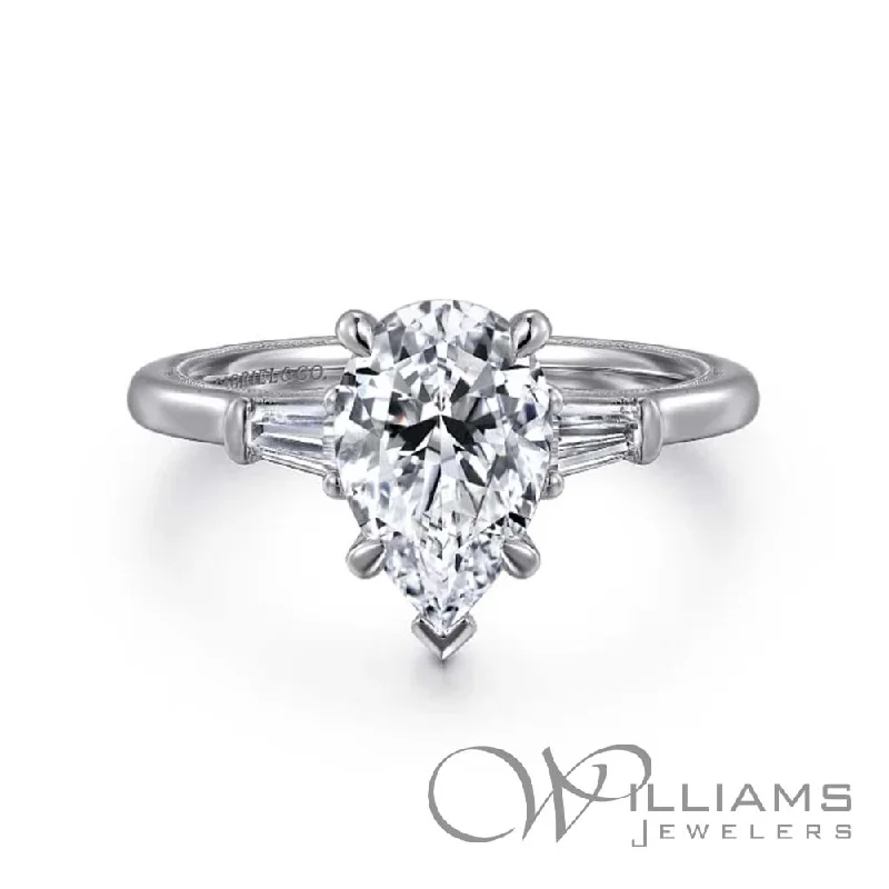 Gabriel & Co. Classics 14 Karat Diamond Engagement Ring