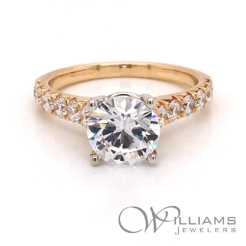 Williams Signature 14 Karat Diamond Engagement Ring