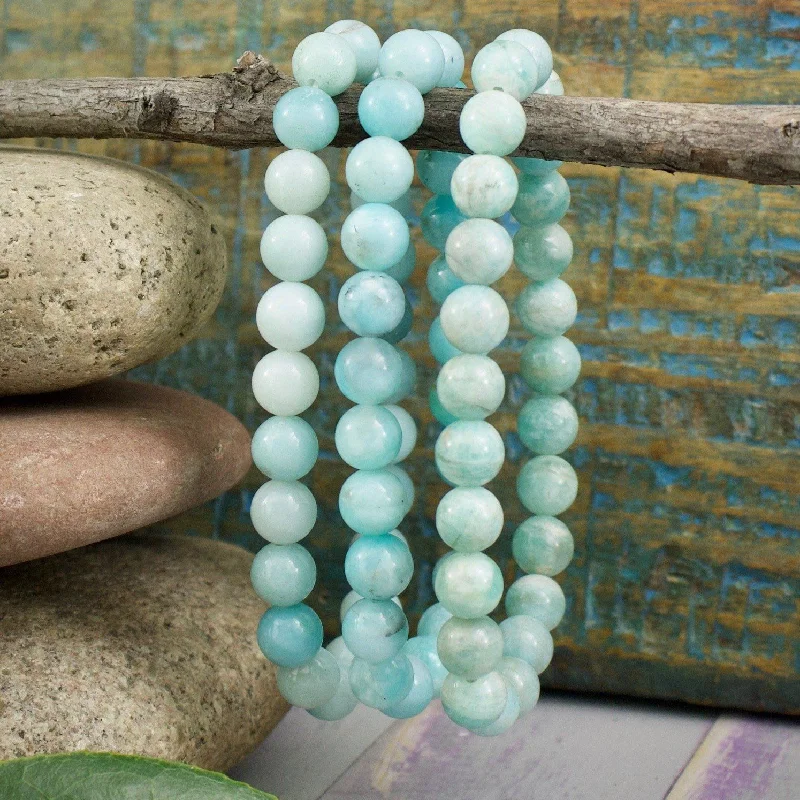 Blue Amazonite Bracelet