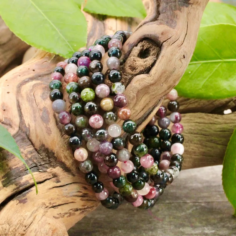 Mixed Tourmaline Bracelet - 5mm-6mm