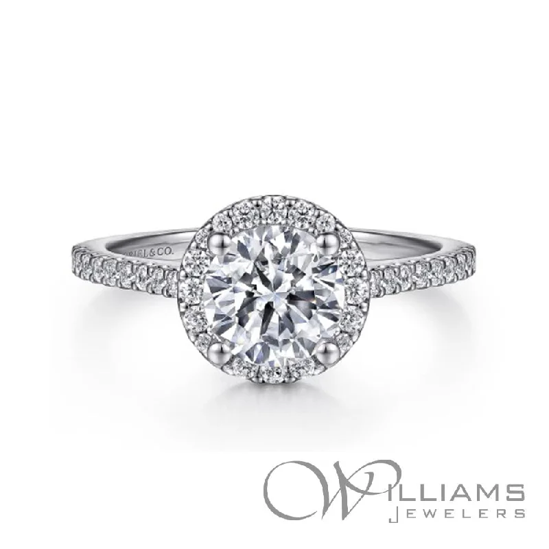 Gabriel & Co. Classics 14 Karat Diamond Engagement Ring