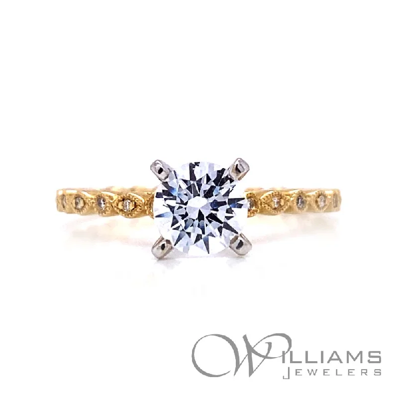 Williams Signature 14 Karat Diamond Engagement Ring