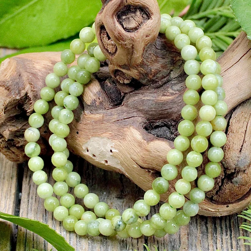 Chinese Jade Bracelet - 4mm