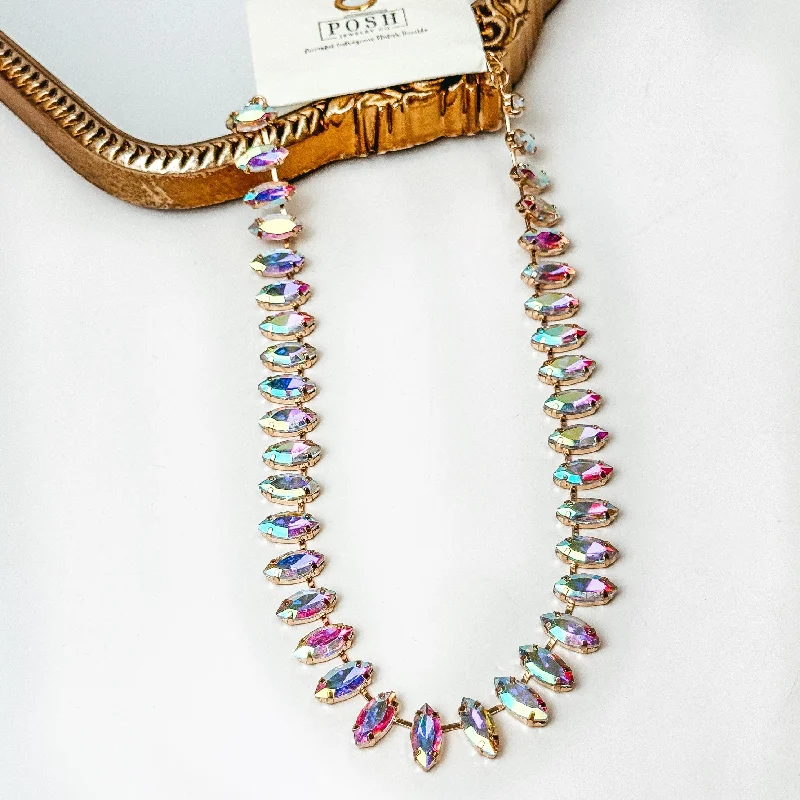 Posh by Pink Panache | Marquis AB Crystal Necklace