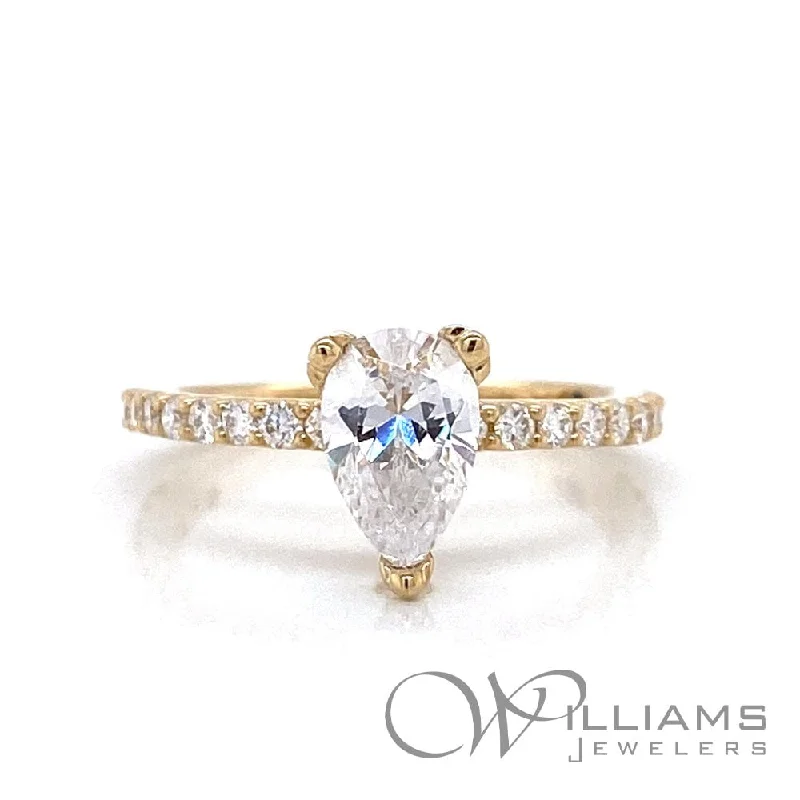 Williams Signature 14 Karat Diamond Engagement Ring