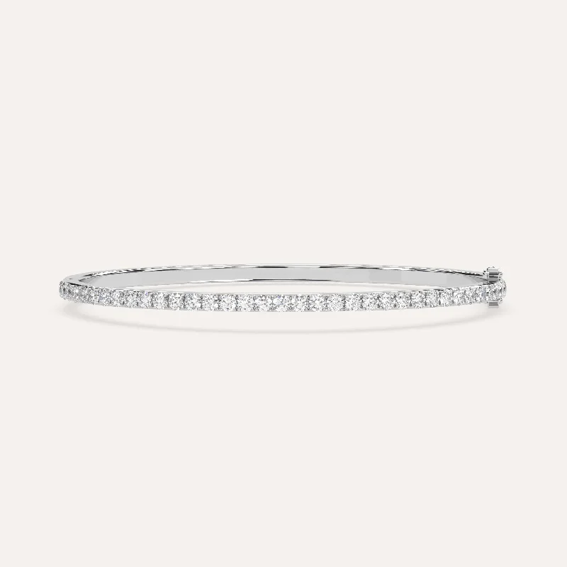 2 carat Pave, Bangle Diamond Bracelet